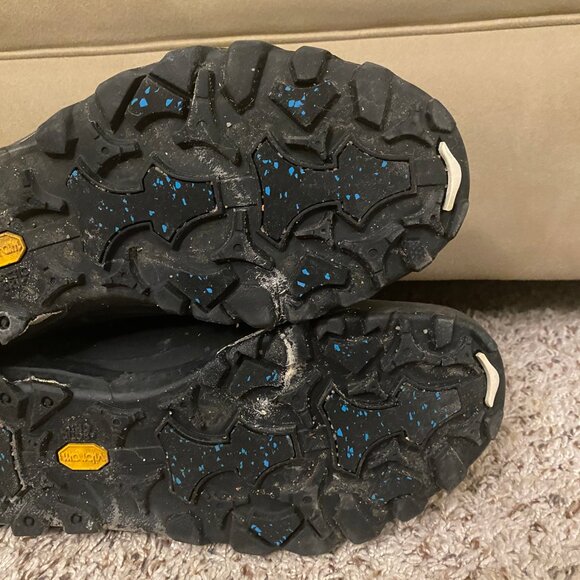 GUC Merrell Men All Black Waterproof 200 Gram Warm Winter Boots Size 11 - Picture 8 of 13